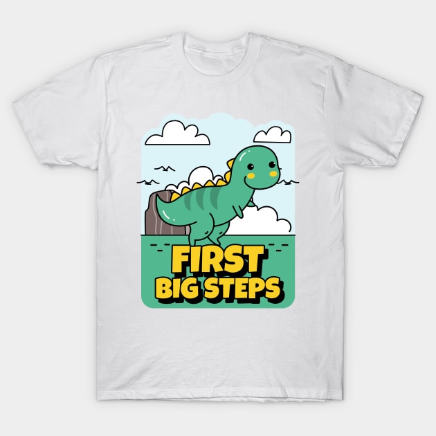 First Big Steps T-Shirt by Red Rov